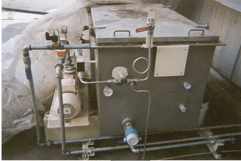 Mahlraum Dampfdruck Kontrollsystem